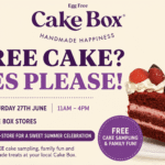 Ingyenes torták és sütemények a Cake Box-ban