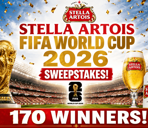 Stella Artois FIFA Világkupa 2026 nyereményjáték – 170 nyertesre
