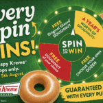 Krispy Kreme Spin to Win - Nyerj fánkokat minden vásárláshoz